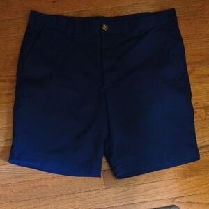 Club Room Blue Flat Front Shorts